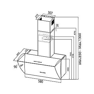 Hota Tornado CORUS 1100(60) BL LED