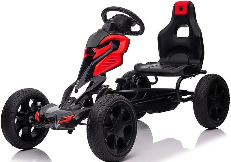 Kart cu pedale RT 1504/1 Rosu