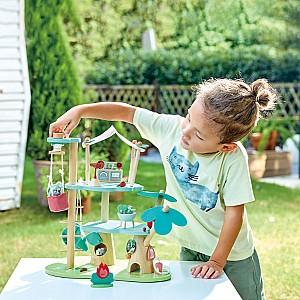 Set de jucarii Hape Sediul Principal al Copacului Kiki E3426