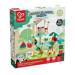 Set de jucarii Hape Sediul Principal al Copacului Kiki E3426