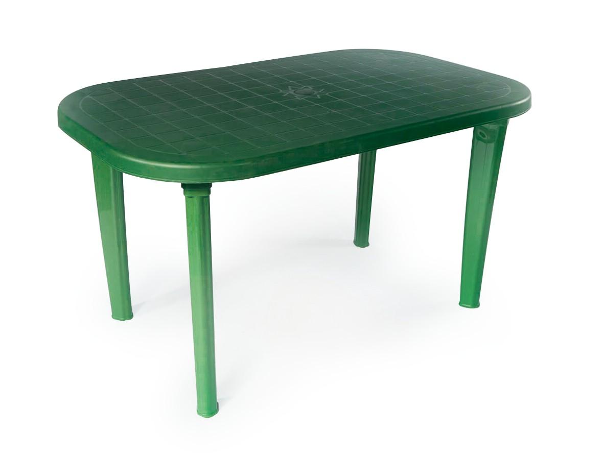Masa de gradina Santino ovală verde