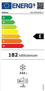 Lada frigorifica Heinner HCFHM145CE++