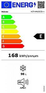 Lada frigorifica Heinner HCFHM100CE++