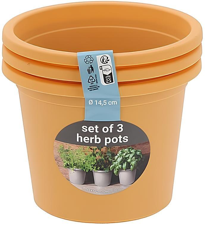  ProGarden Classic 3buc D15cm Yellow