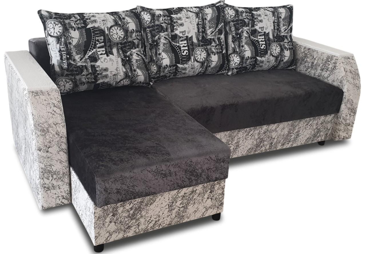 Canapea coltar V-Toms Eldorado E1L (230x140 cm) Bej / Maro