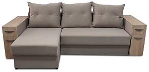 Canapea coltar V-Toms Eldorado E1(2BAR) (250x140 cm) Maro Deschis