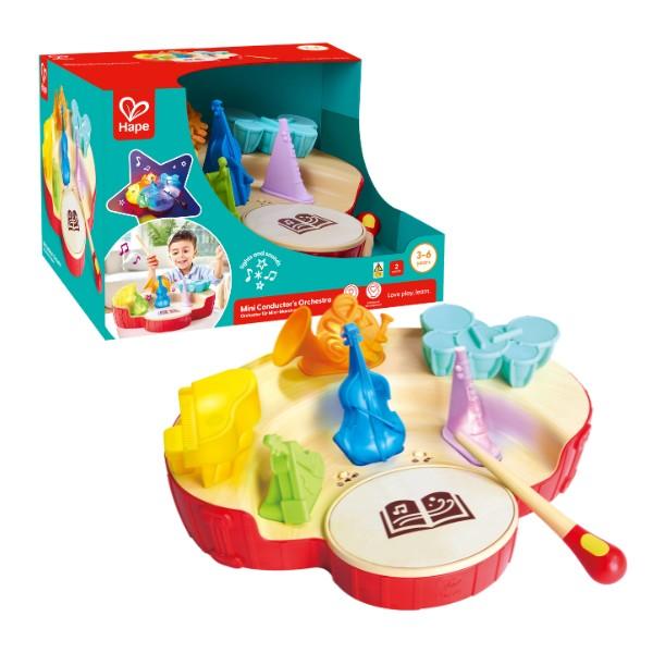 Jucarie muzicala Hape Mini Orchestră a Dirijorului E0642