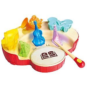Jucarie muzicala Hape Mini Orchestră a Dirijorului E0642