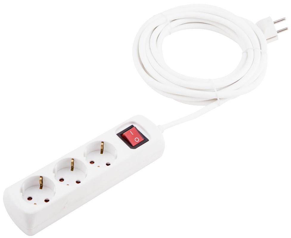 Prelungitor Beorol 5m cu 3 prize si intrerupator (0280019)