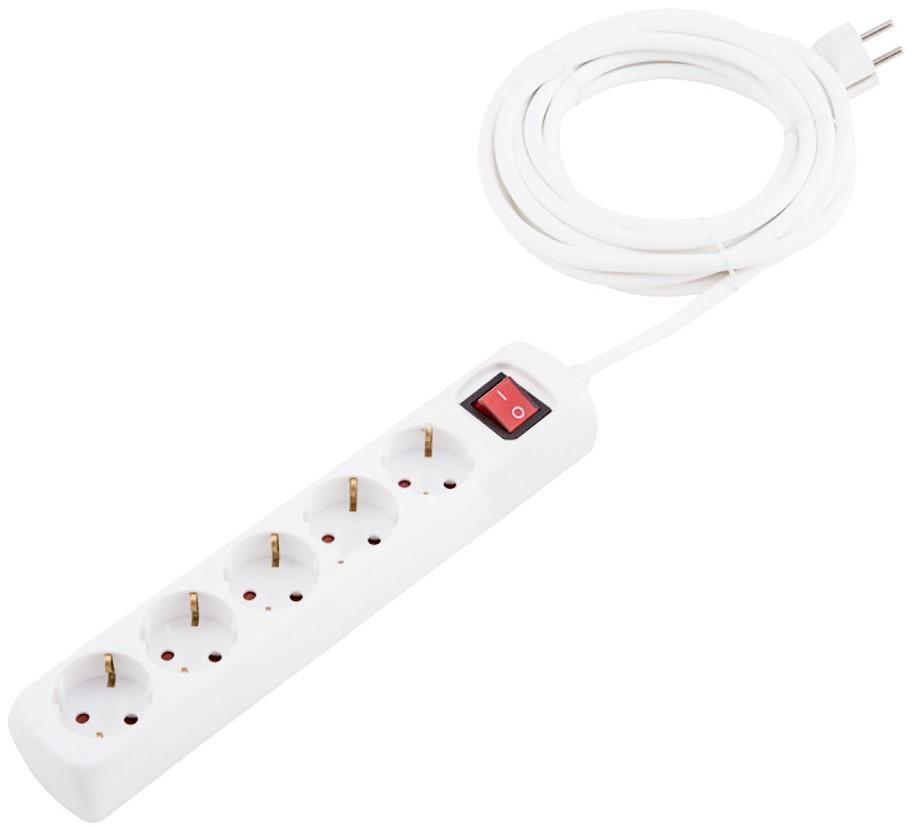 Prelungitor Beorol 5m cu 5 prize cu intrerupator (0280006)
