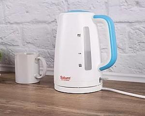 Fierbator electric de apa Saturn ST-EK8435U Alb/Albastru