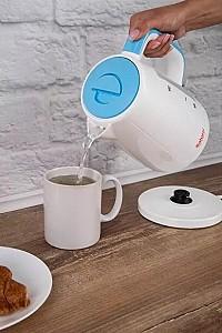Fierbator electric de apa Saturn ST-EK8435U Alb/Albastru