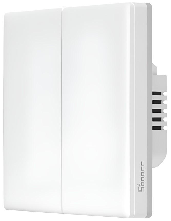 Intrerupator inteligent Sonoff TX Ultimate 2-Gang White