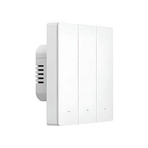 Intrerupator inteligent Sonoff M5 3-Gang White