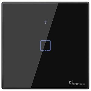 Intrerupator inteligent Sonoff TX Series 1-Gang Black