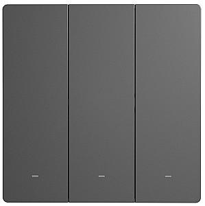Intrerupator inteligent Sonoff M5 3 Gang Dim Gray
