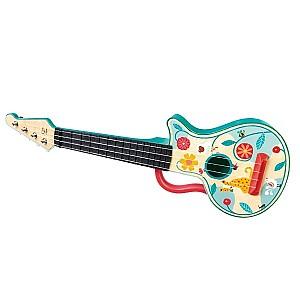 Jucarie muzicala Hape Ukulele 4 în 1 (E0638)