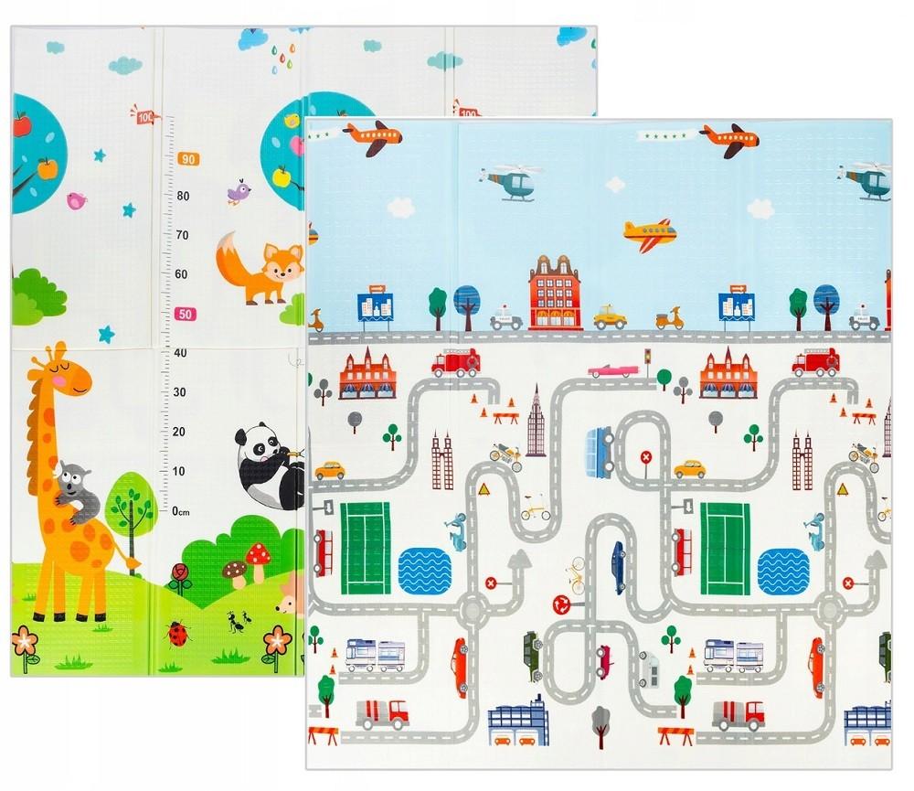 Covoras de joaca copii Gotel V5C1 White/Green