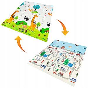 Covoras de joaca copii Gotel V5C1 White/Green