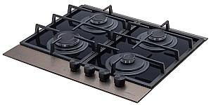 Plita pe gaz incorporabila MasterCook Eclipse Dark Inox