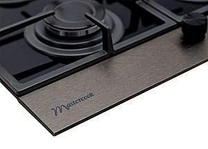 Plita pe gaz incorporabila MasterCook Eclipse Dark Inox