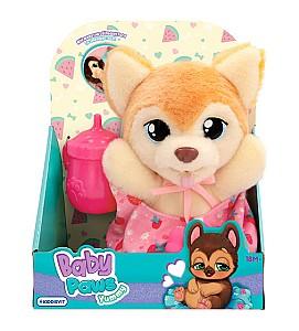 Jucarie de plus Baby Paws Pomeranian Spitz Yummy Baby Paws 17,8cm 926387IM