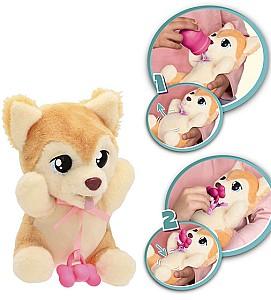 Jucarie de plus Baby Paws Pomeranian Spitz Yummy Baby Paws 17,8cm 926387IM
