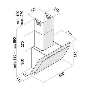 Hota Tornado Ester 1100(60) WH LED