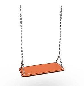 Leagan pentru copii PlayPark plat din HDPE 5112