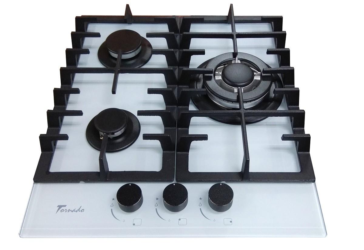 Plita pe gaz incorporabila Tornado TR-453 HM WHITE