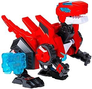 Jucarie interactiva Dinoster Dinozaur-Transformer Raptor, Bot rosu (EU580840-1)