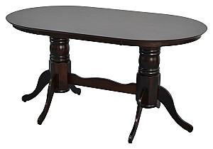 Set de masa si scaune Evelin HV 24V Chocolate+6 scaun Deppa R Chocolate/F-789 Brown