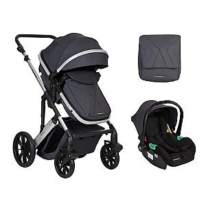 Carucior 3 in 1 Kikka Boo Darling Dark Grey