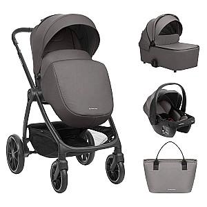 Carucior 3 in 1 Kikka Boo Modena Dark Grey