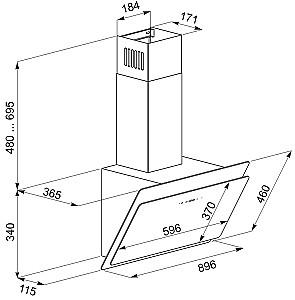 Hota Tornado NOTOS 1200(90) LED BL