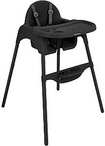 Scaun de masa simplu Kikka Boo Jammy Black 2 in 1