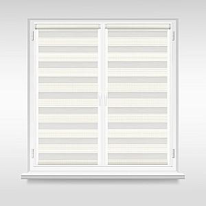 Jaluzele Msrolls Zi-Noapte Alb Grizzle 014/1 0.55x1.70m