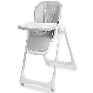 Scaun reglabil pe inaltime de masa Caretero Megalo Light Grey