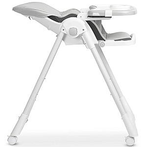 Scaun reglabil pe inaltime de masa Caretero Megalo Light Grey