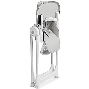 Scaun reglabil pe inaltime de masa Caretero Megalo Light Grey