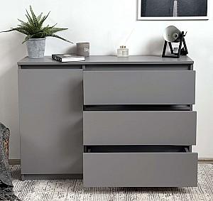 Comoda Fabrik Home Havana 3S1D Gri