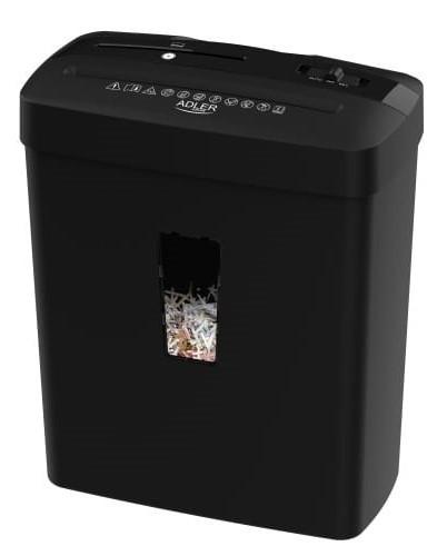 Distrugator de documente Adler AD-1037 Black