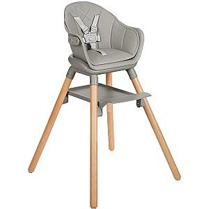 Scaun de masa multifunctional Kikka Boo Woody Grey 2024