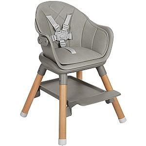Scaun de masa multifunctional Kikka Boo Woody Grey 2024