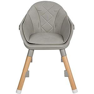 Scaun de masa multifunctional Kikka Boo Woody Grey 2024