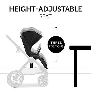 Carucior 2 in 1 Hauck Walk N Care Air Set Black