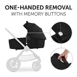 Carucior 2 in 1 Hauck Walk N Care Air Set Black