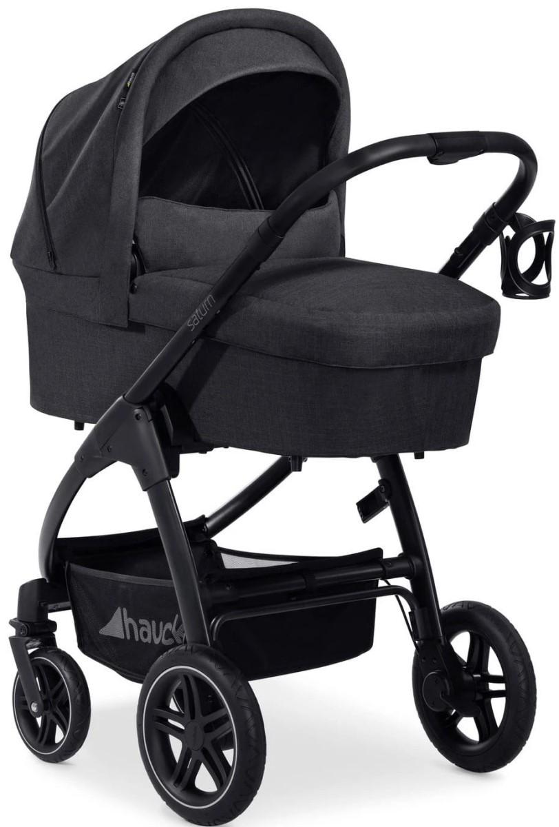 Carucior 2 in 1 Hauck Saturn R Duoset Melage Black