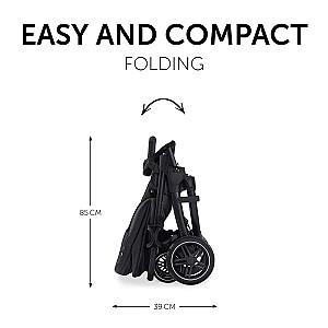 Carucior 2 in 1 Hauck Saturn R Duoset Melage Black