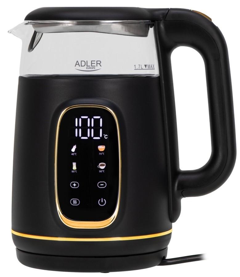 Fierbator electric de apa Adler AD-1305 Black Gold